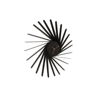 Nástenné hodiny Karlsson KA5890BK, 68cm